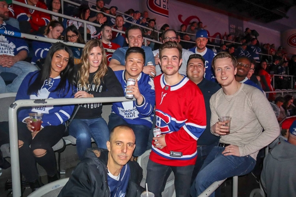Toronto Maple Leafs at Montreal Canadiens Hockey Road Trip